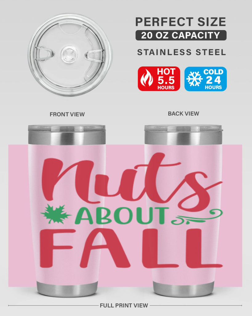 Nuts About Fall 443#- fall- Tumbler
