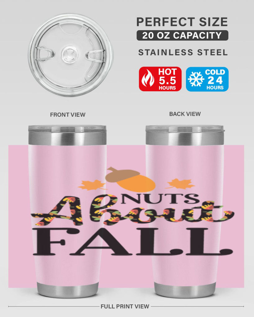 Nutsaboutfall 447#- fall- Tumbler