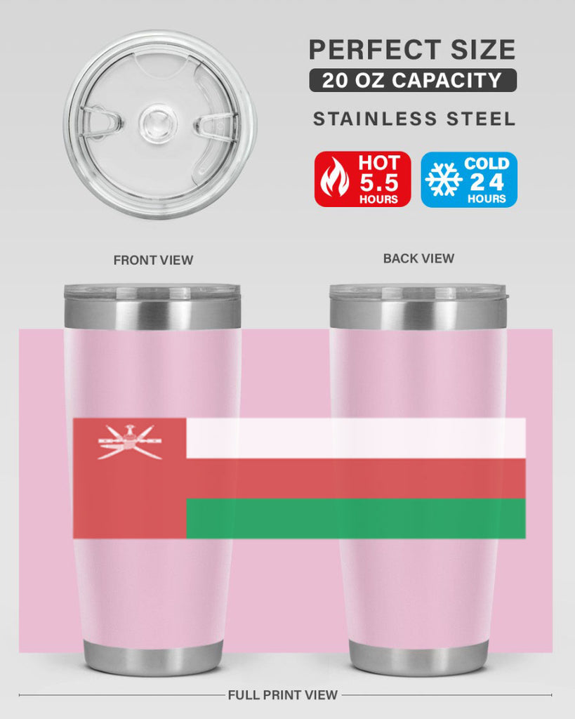 Oman 67#- world flags- Tumbler