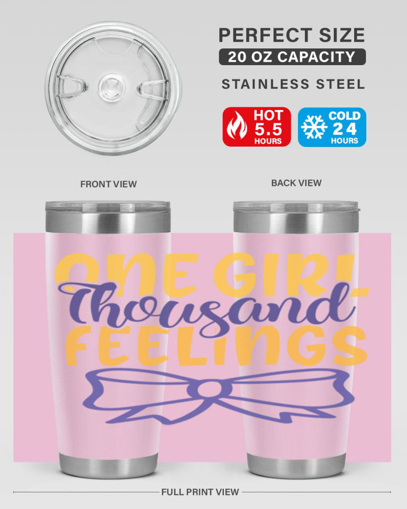 One Girl Thousand Feelings Style 208#- baby- tumbler