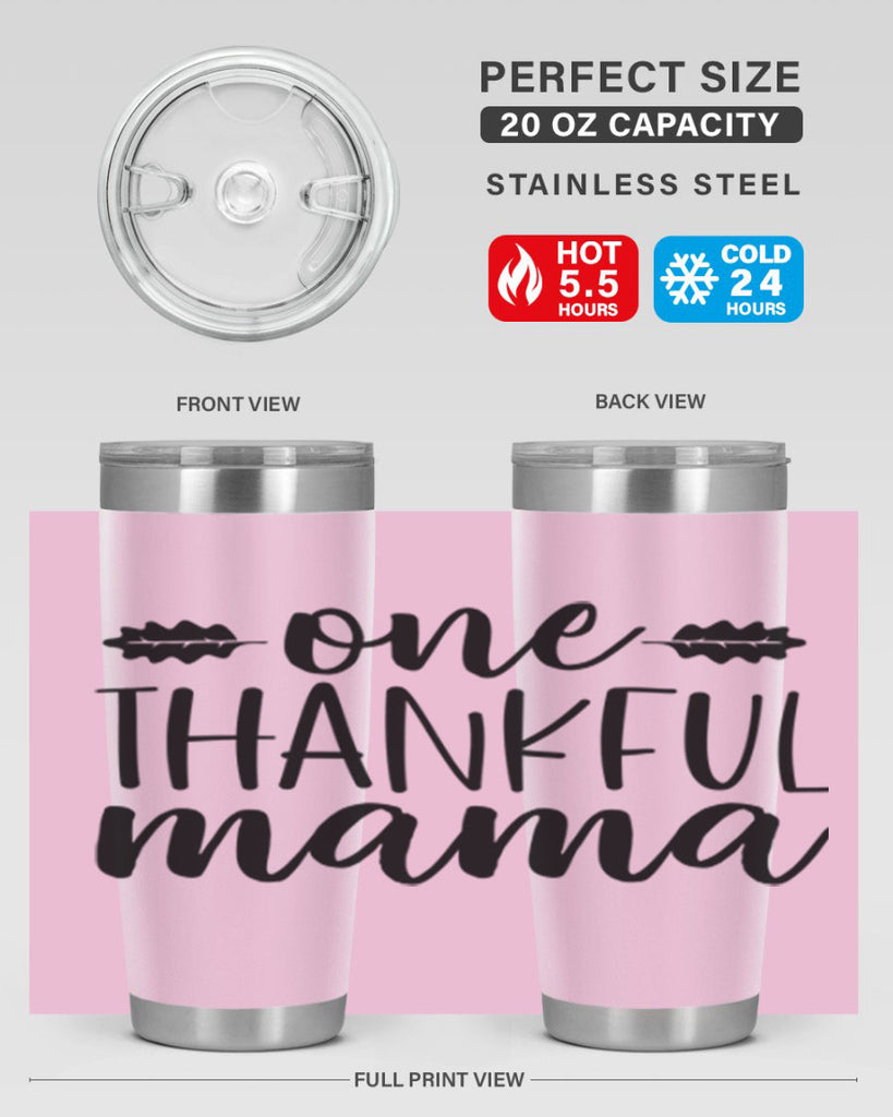 One Thankful Mama 464#- fall- Tumbler