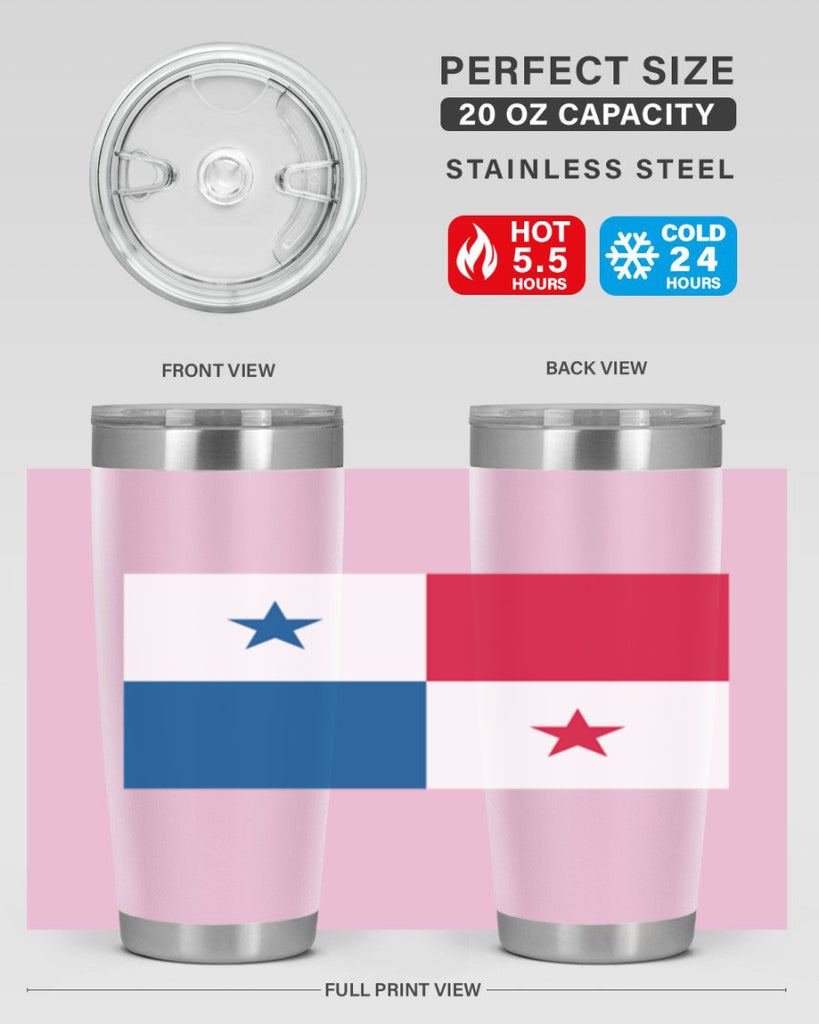 Panama 63#- world flags- Tumbler