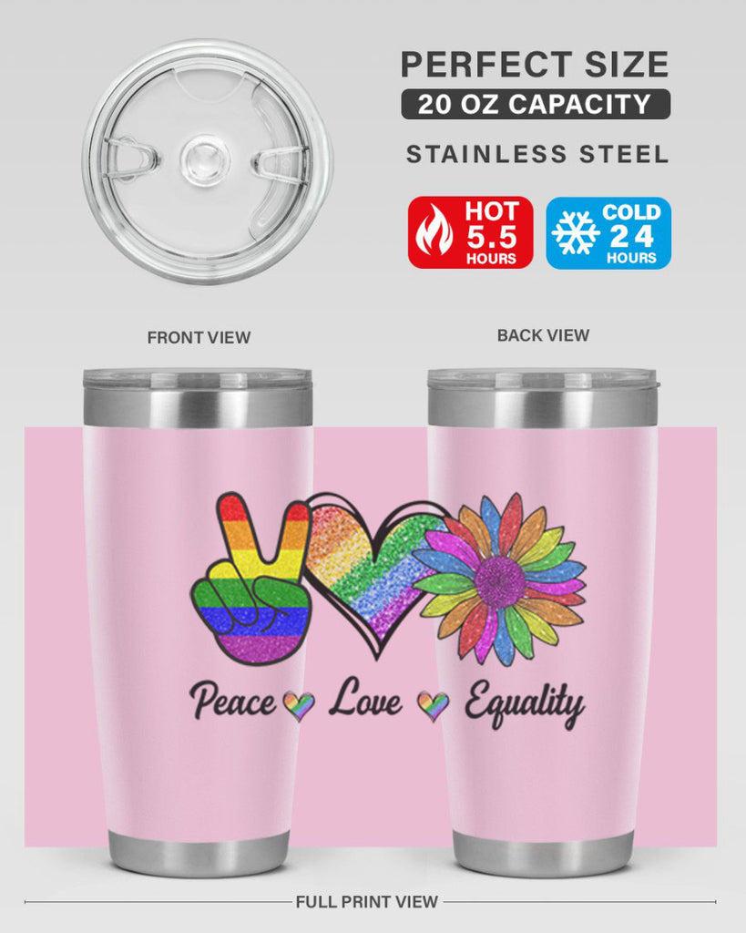 Peace Love Equality Lgbt Pride Design 40#- lgbt- Tumbler