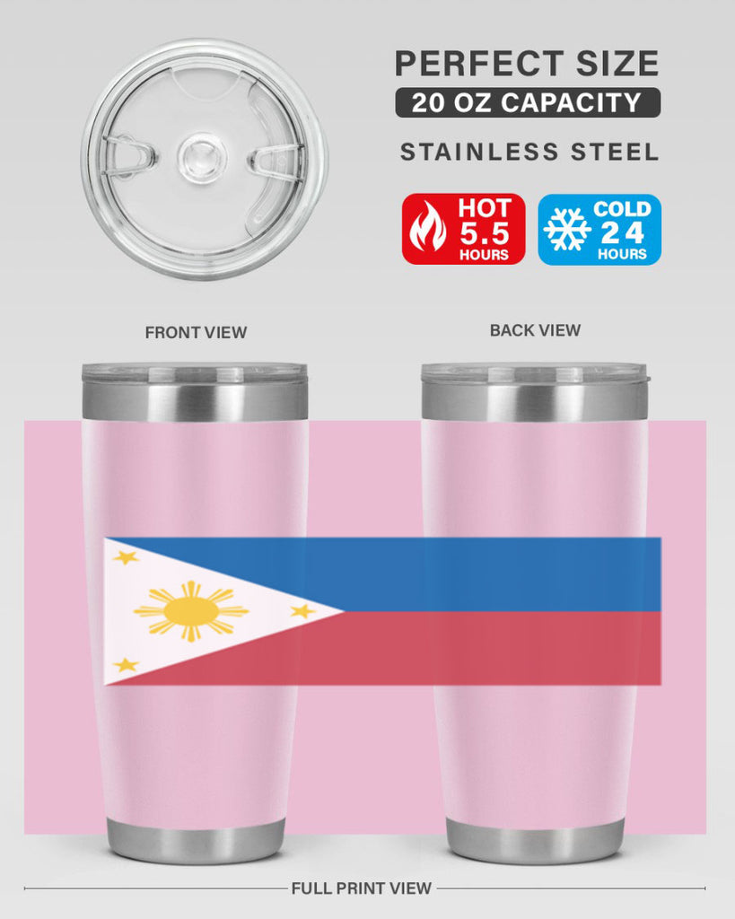 Philippines 59#- world flags- Tumbler