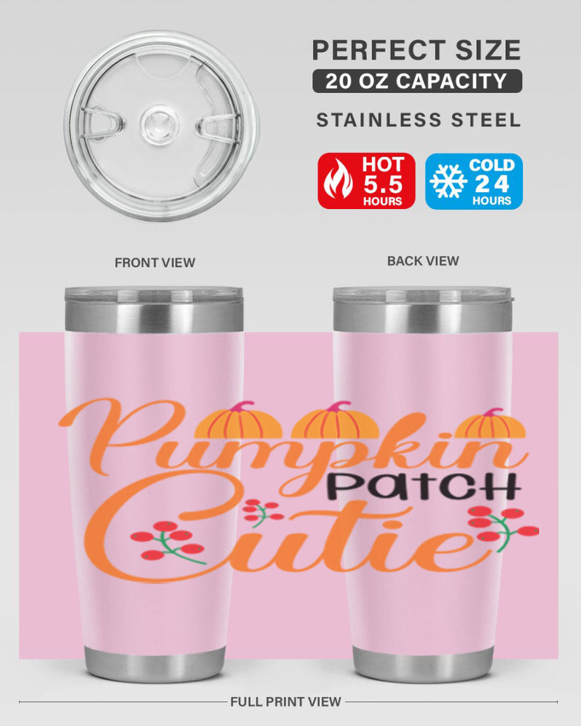 Pumpkin Patch Cutie 529#- fall- Tumbler