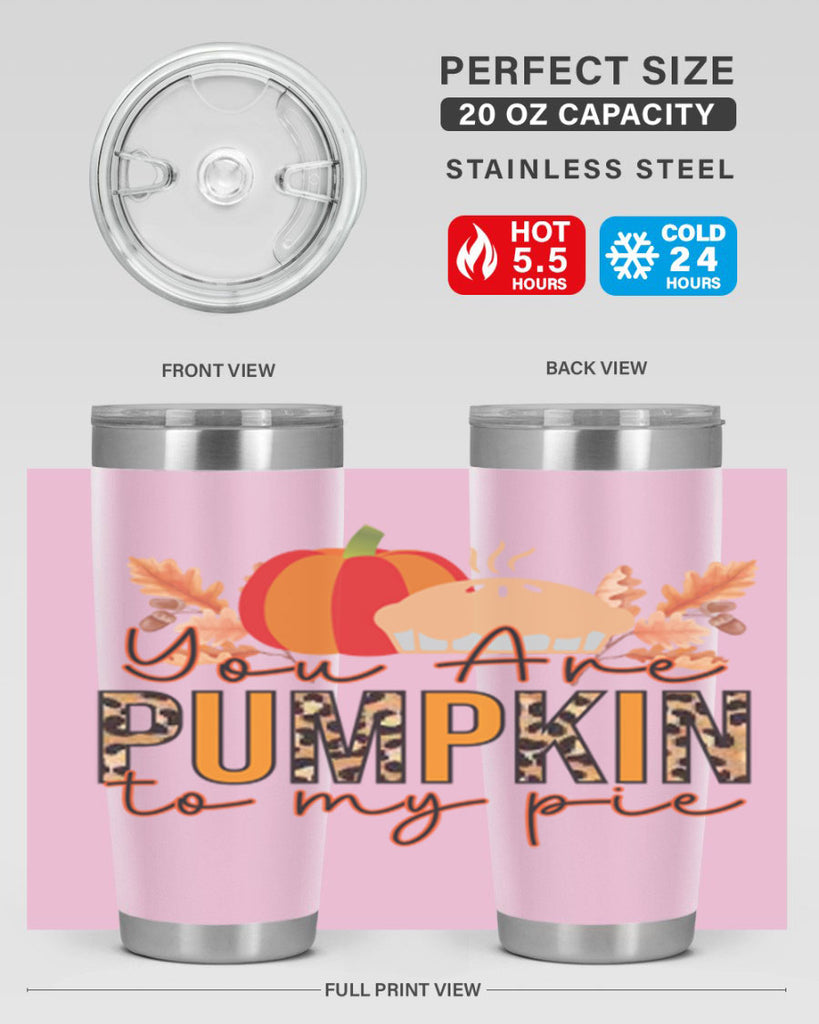 Pumpkin Pie Fall 531#- fall- Tumbler