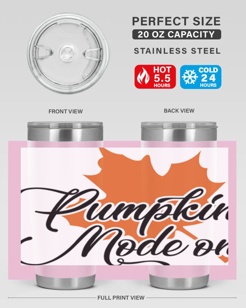 PumpkinModeondesign 563#- fall- Tumbler