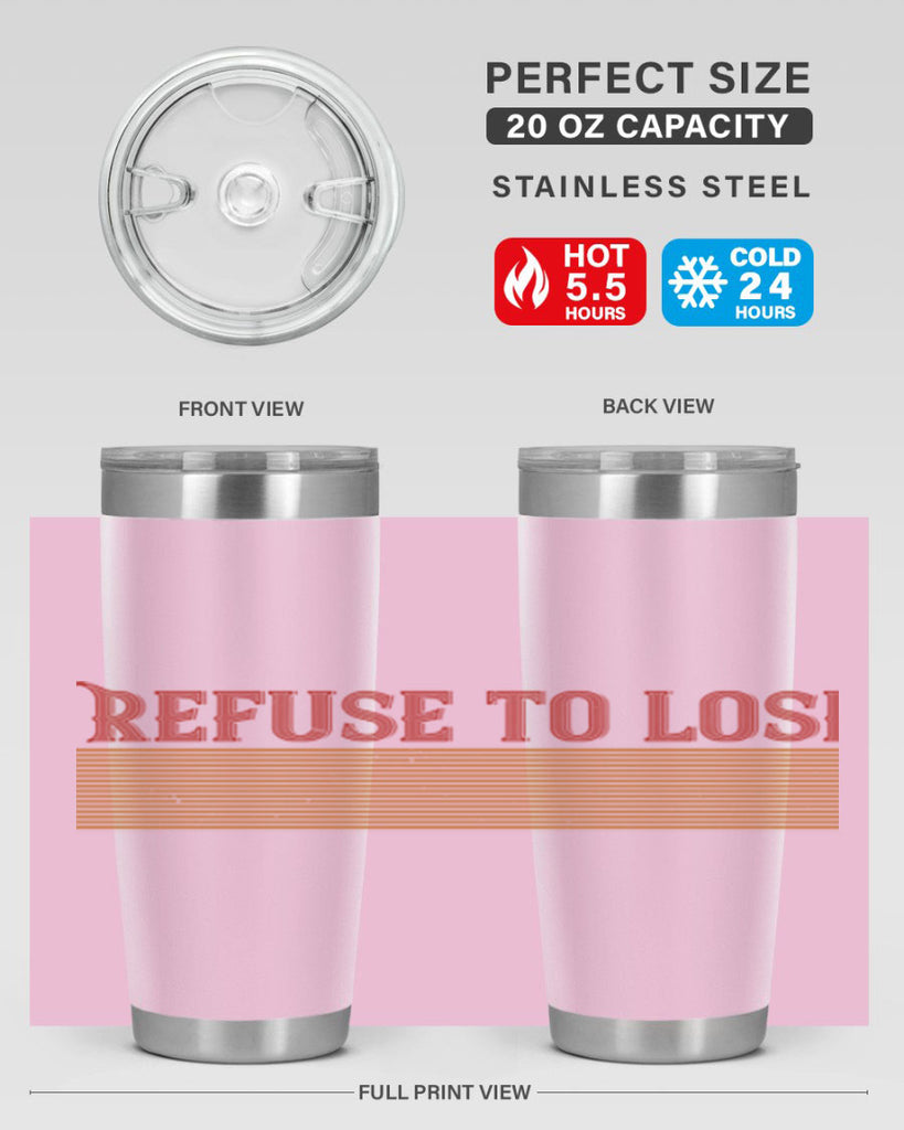 Refuse to lose 1902#- badminton- Tumbler