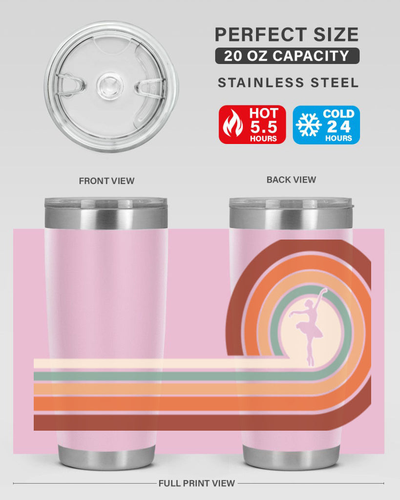 Retro Ballet Evolution For Ballerinas Ballet 74#- ballet- Tumbler