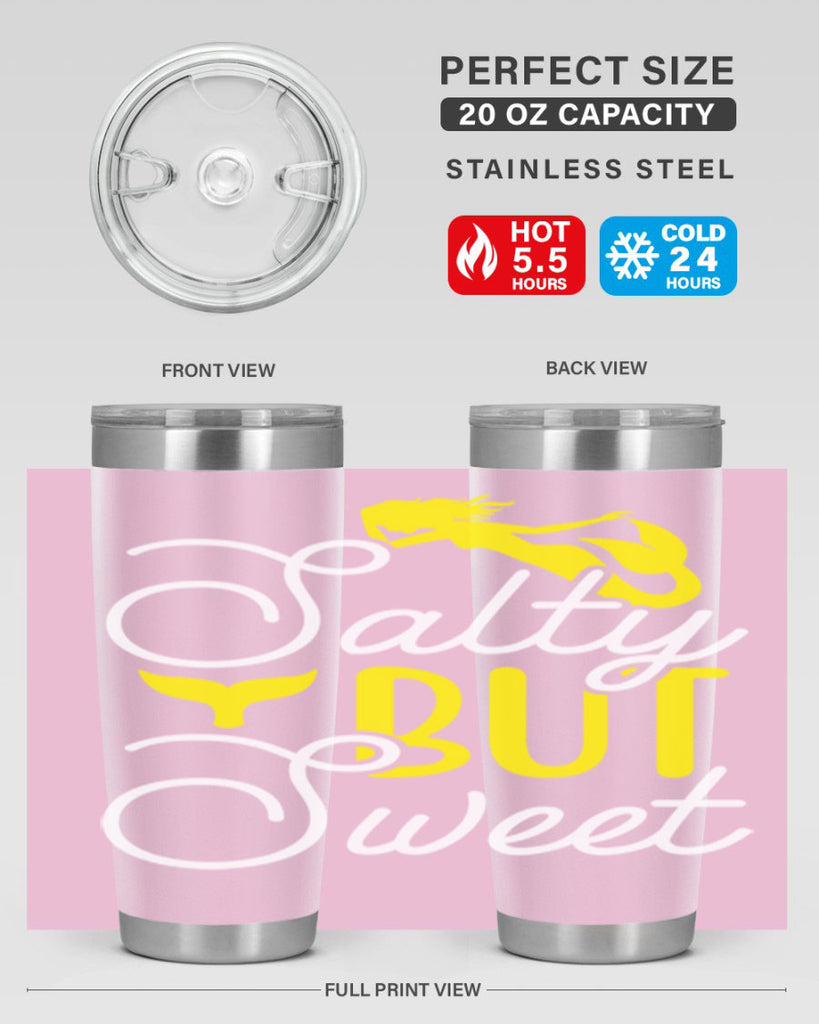 Salty but Sweet 562#- mermaid- Tumbler