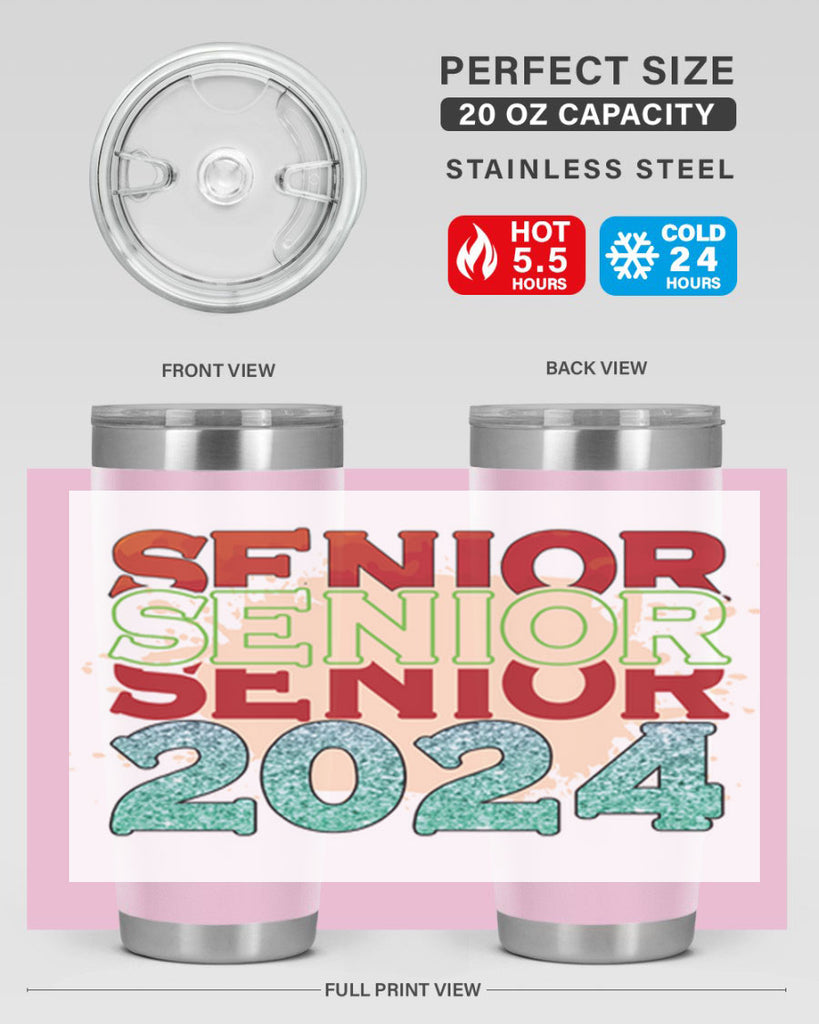 Senior 2024 1 10#- 12th grade- Tumbler