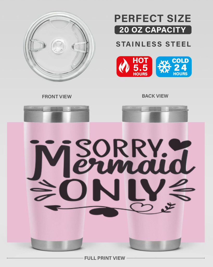 Sorry mermaid only 612#- mermaid- Tumbler