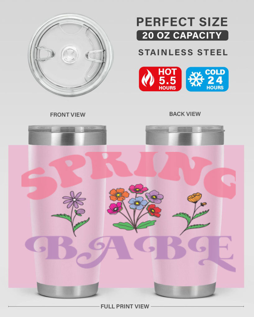 Spring Babe  480#- spring- Tumbler