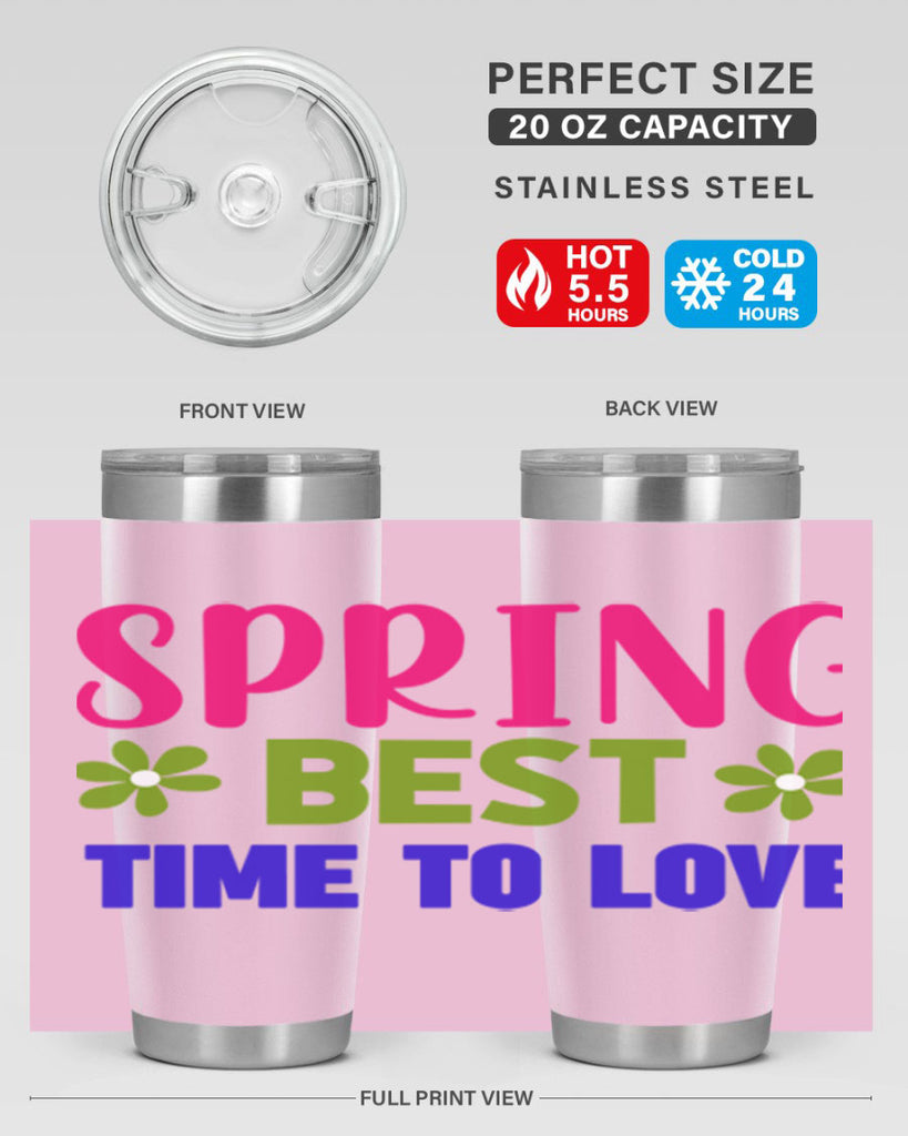 Spring Best Time to Love 416#- spring- Tumbler
