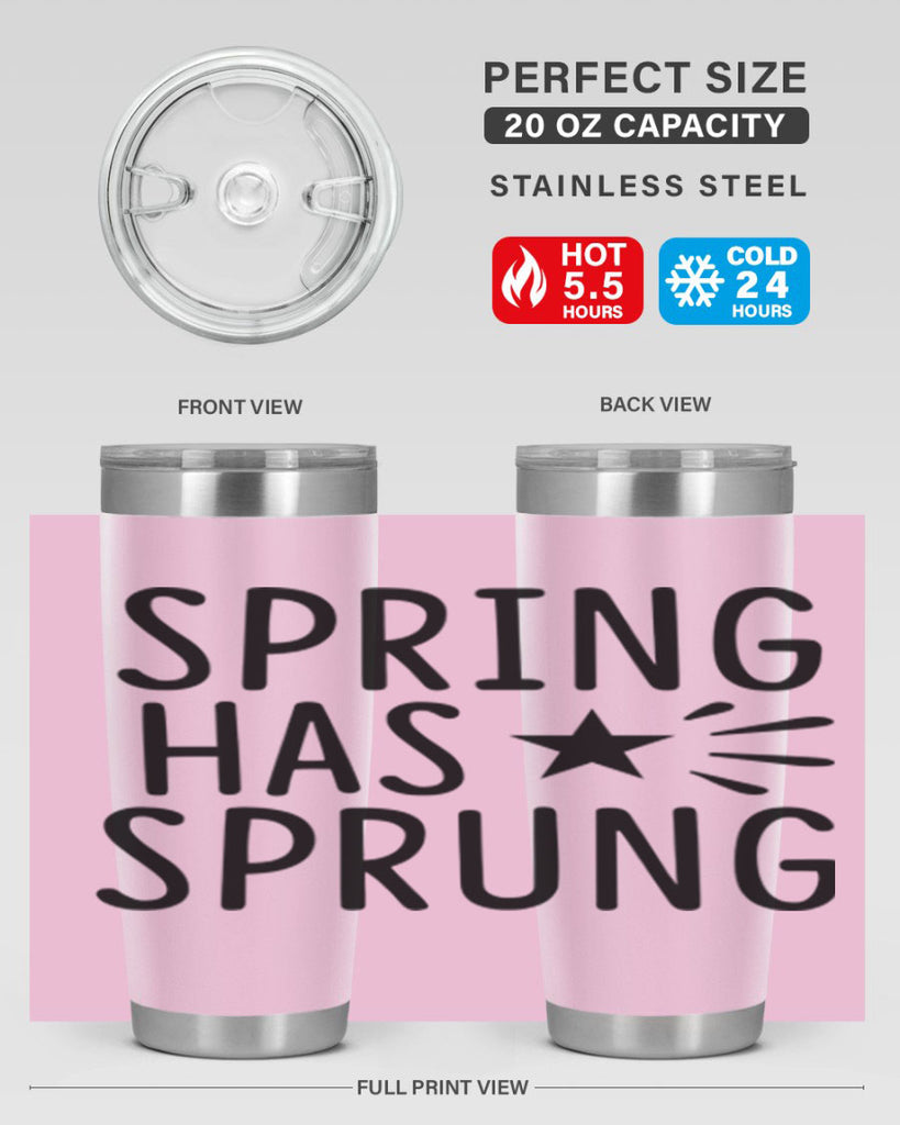 Spring Has Sprung 435#- spring- Tumbler