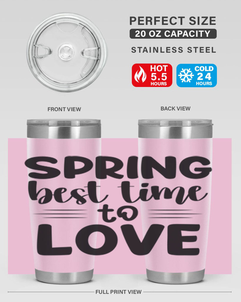 Spring best time to love 481#- spring- Tumbler