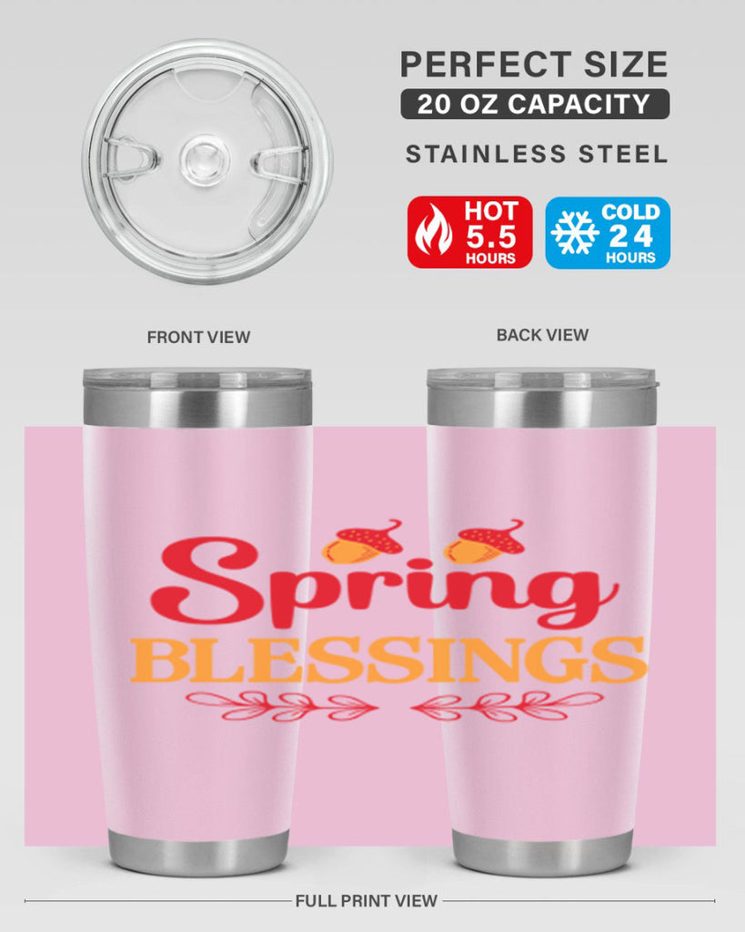 Spring blessings 421#- spring- Tumbler