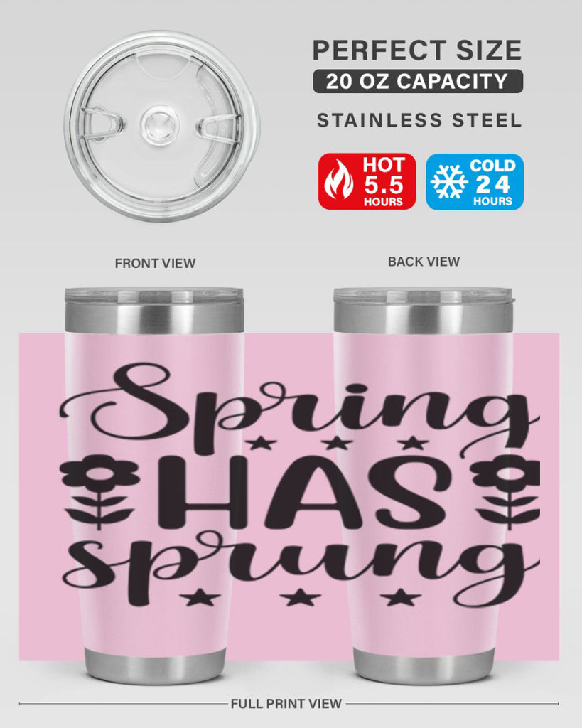 Spring has sprung  491#- spring- Tumbler