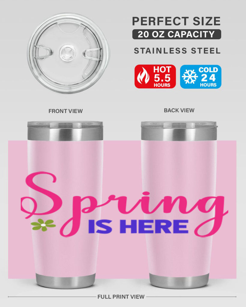 Spring is Here 455#- spring- Tumbler