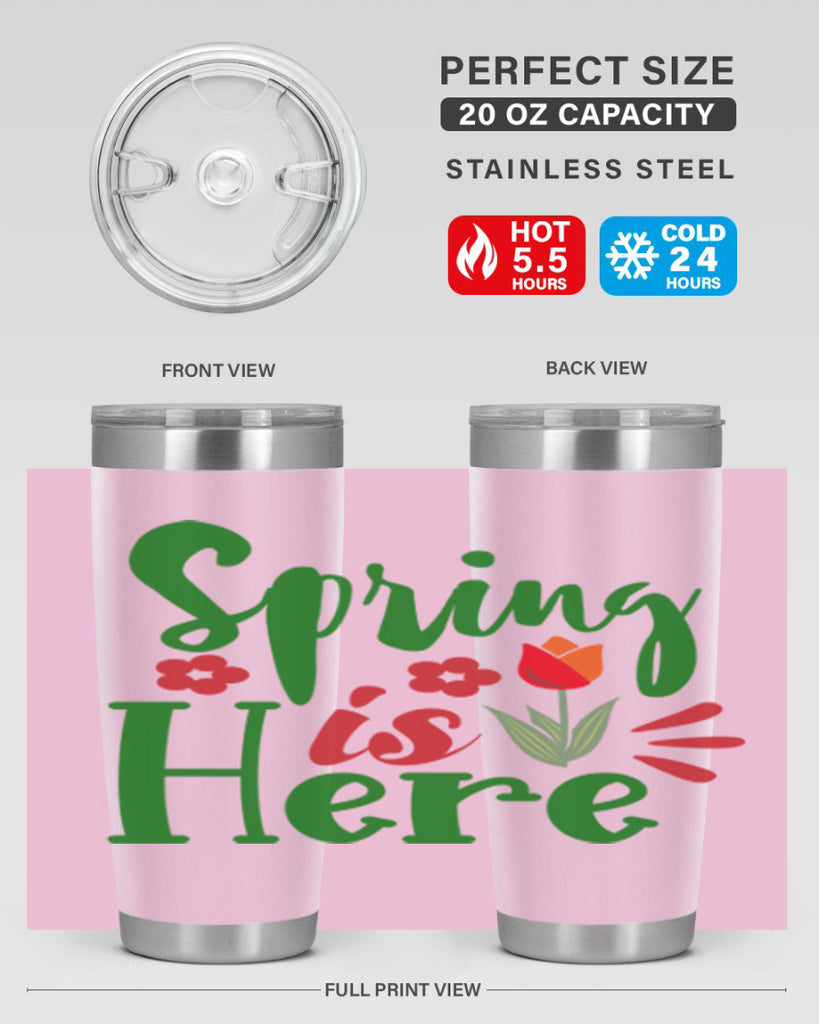 Spring is Here 497#- spring- Tumbler