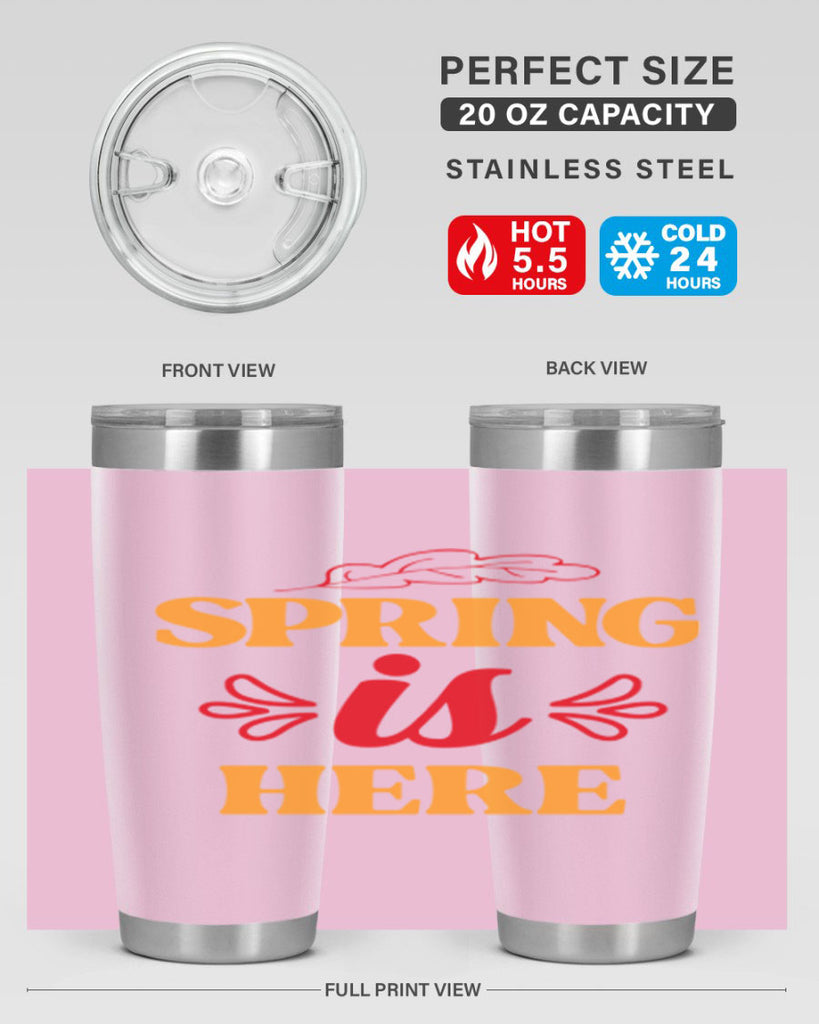Spring is here 447#- spring- Tumbler