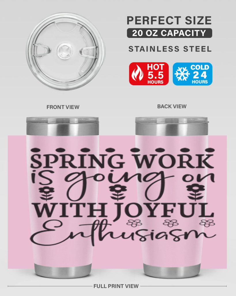 Spring work is going on 521#- spring- Tumbler