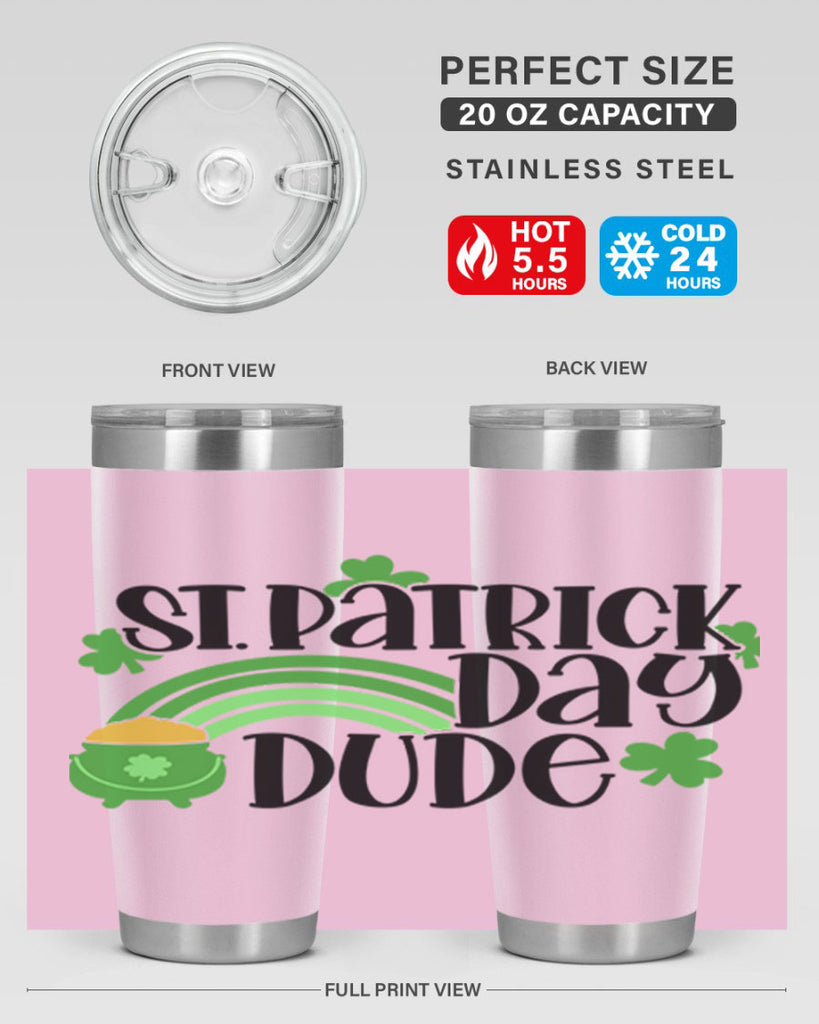 St Patrick Day Dude Style 29#- St Patricks Day- Tumbler