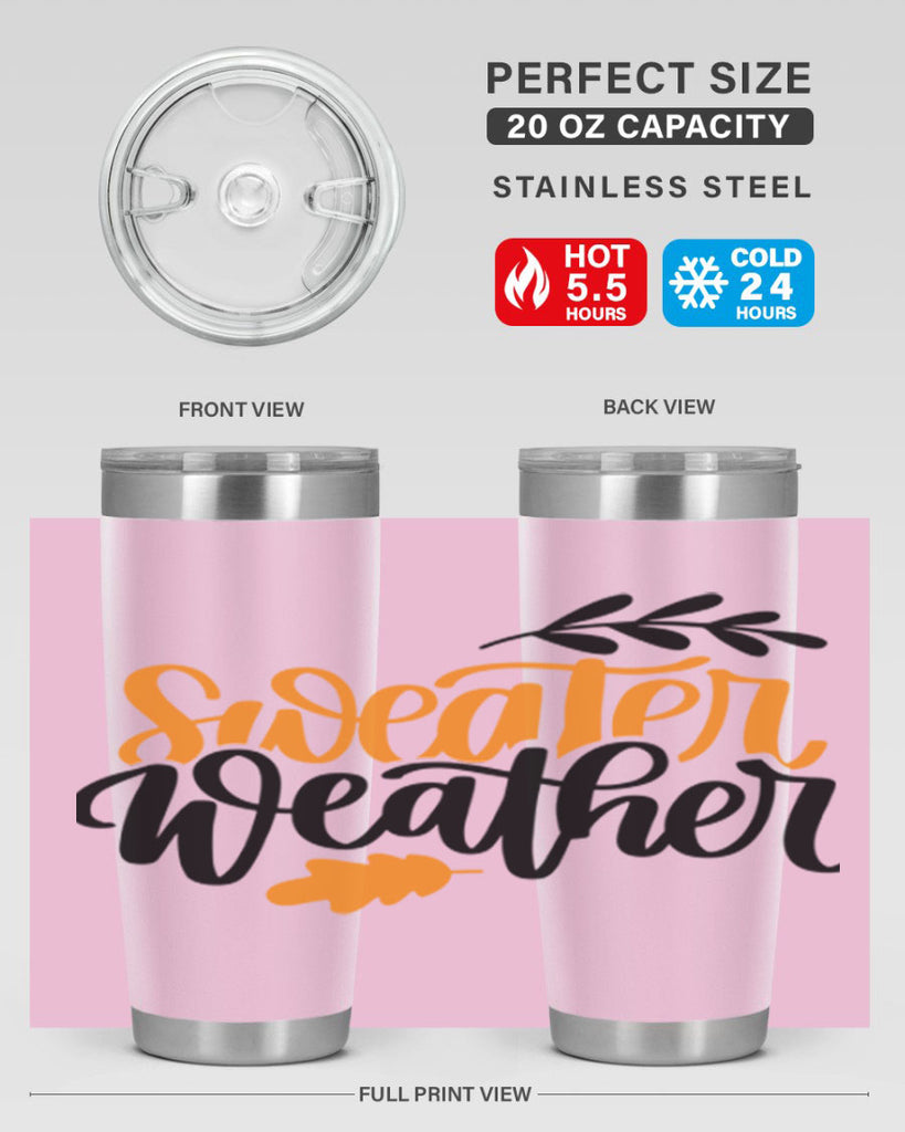 Sweater Weather 510#- fall- Tumbler