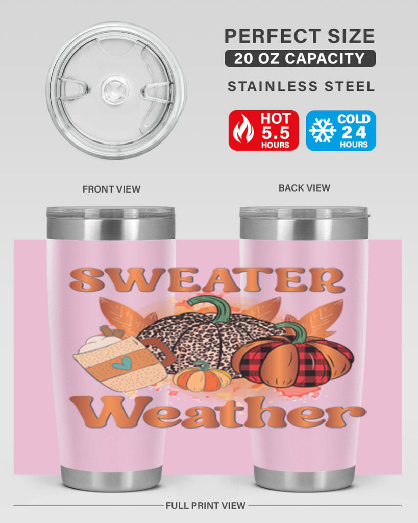 Sweater Weather 589#- fall- Tumbler