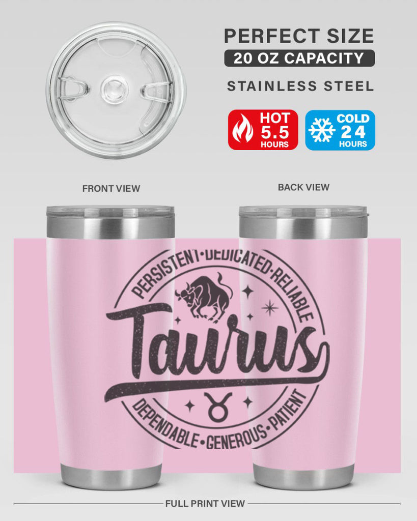 Taurus 494#- zodiac- Tumbler