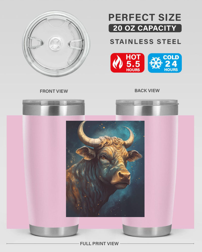 Taurus 55#- zodiac- Tumbler