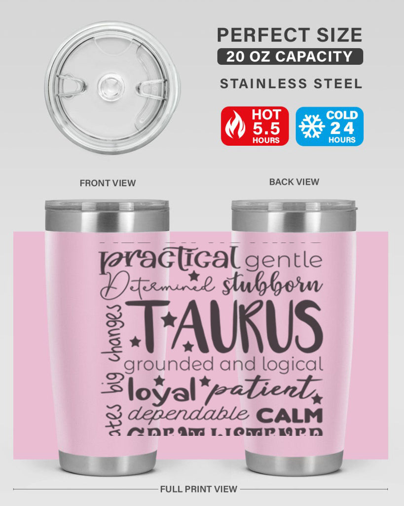 Taurus 573#- zodiac- Tumbler