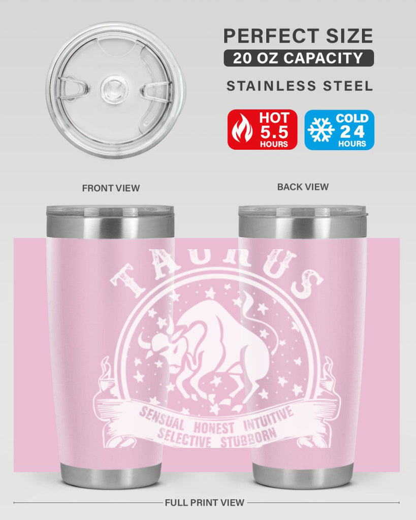 Taurus 6#- zodiac- Tumbler