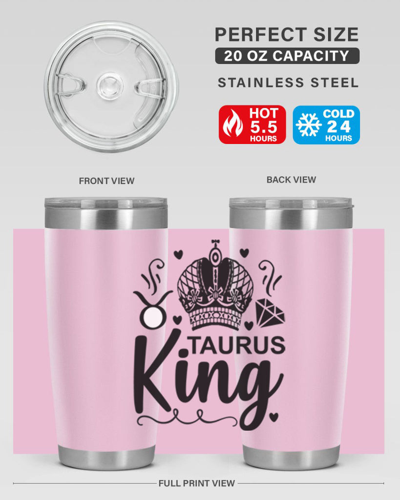 Taurus king 501#- zodiac- Tumbler