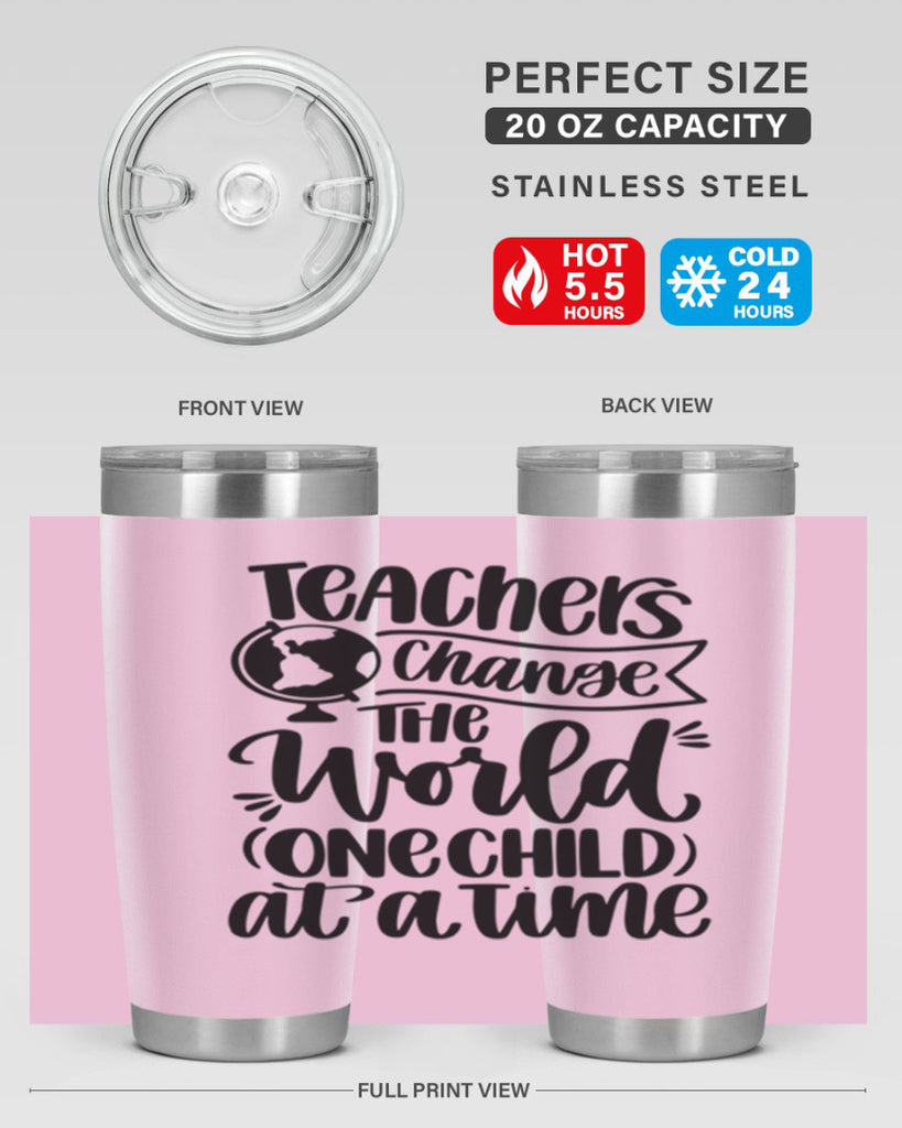 Teachers Change The Style 45#- teacher- tumbler