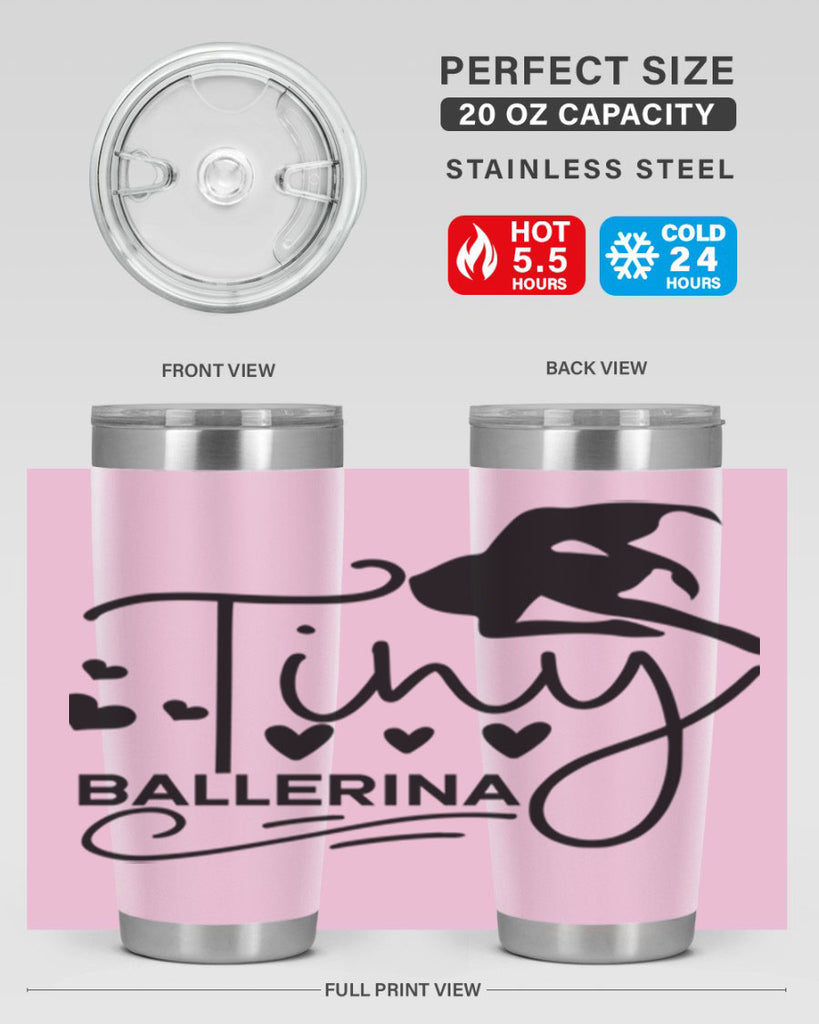 Tiny Ballerina 89#- ballet- Tumbler