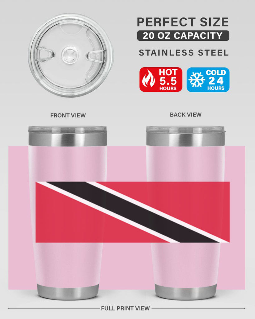 Trinidad and Tobago 19#- world flags- Tumbler