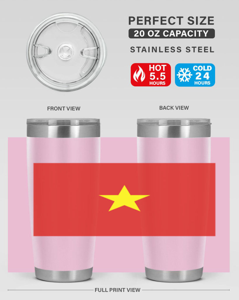 Vietnam 4#- world flags- Tumbler