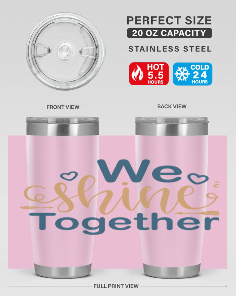 We Shine Together 153#- fashion- Cotton Tank