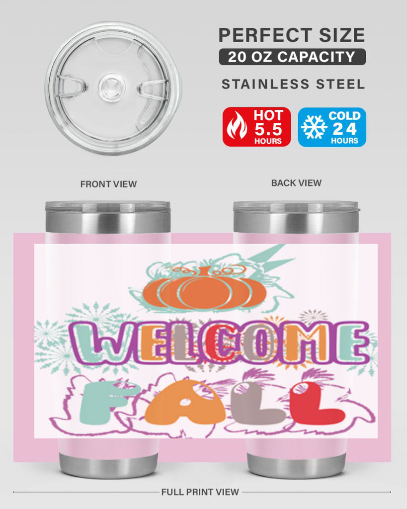 WelcomeFalldesign 638#- fall- Tumbler