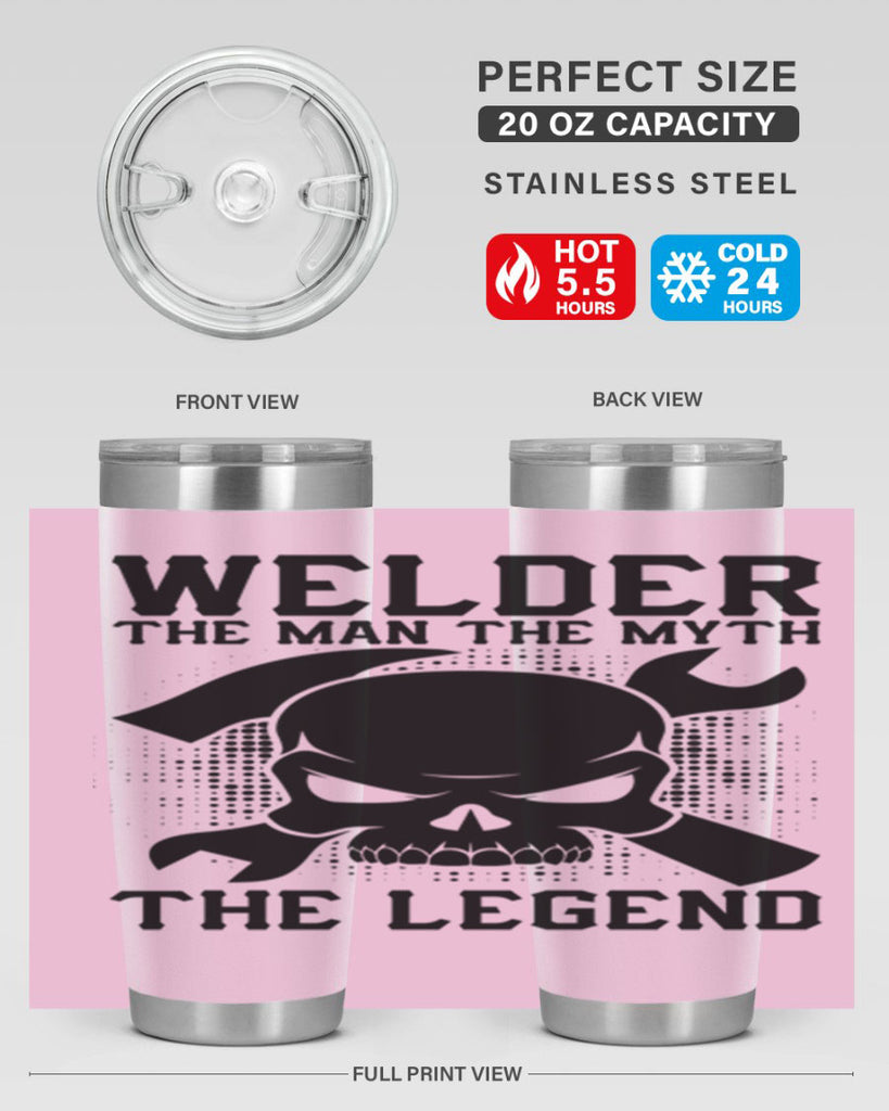 Welder the man Style 4#- welder- tumbler