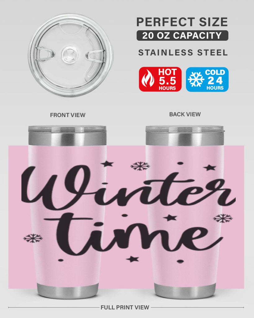 Winter Time 525#- winter- Tumbler