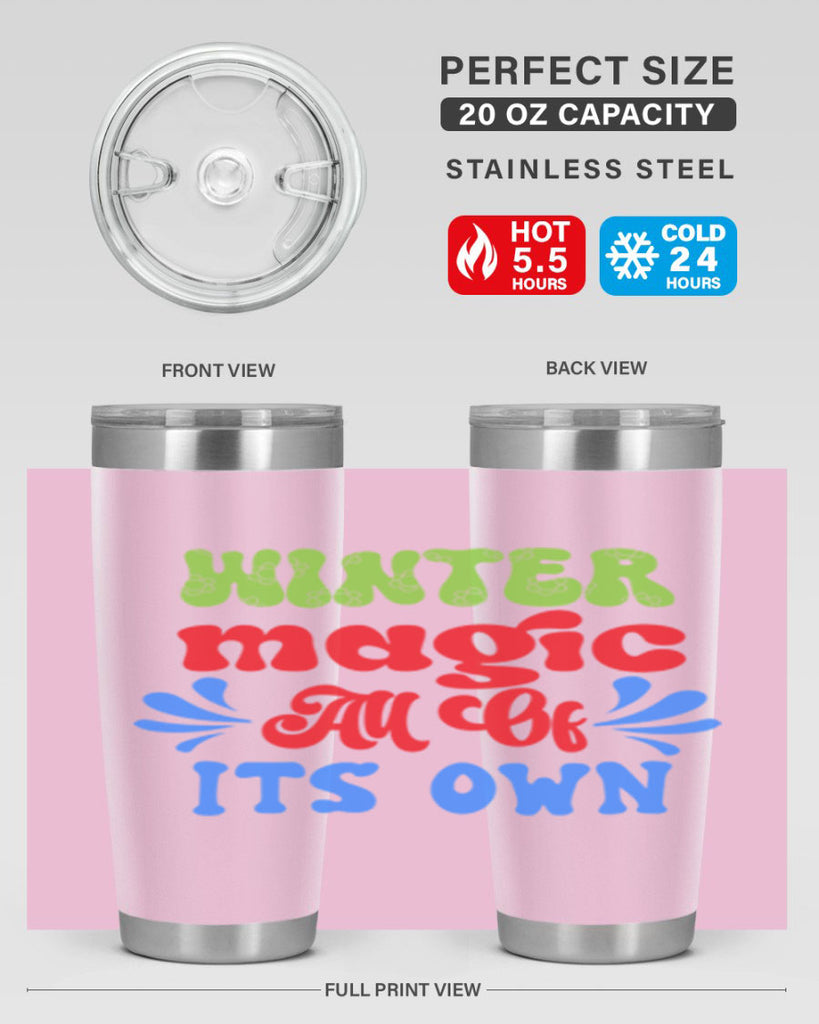 Winter magic all of its own 524#- winter- Tumbler