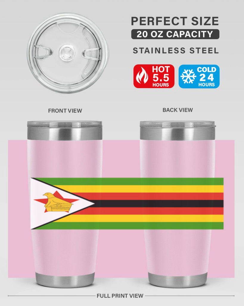 Zimbabwe 1#- world flags- Tumbler