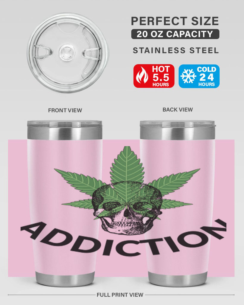 addiction cannabis 7#- marijuana- Tumbler