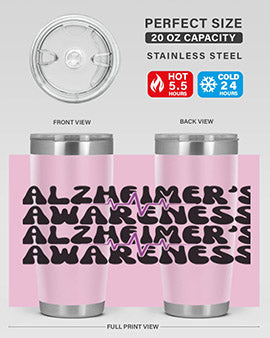 alzheimer s awareness 5#- alzheimers- Tumbler