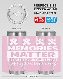 alzheimers awareness 122#- alzheimers- Tumbler