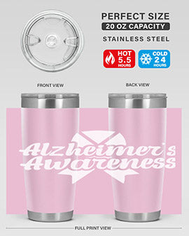 alzheimers awareness 124#- alzheimers- Tumbler