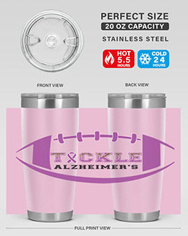 alzheimers awareness style 109#- alzheimers- Tumbler