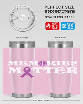 alzheimers awareness style 52#- alzheimers- Tumbler